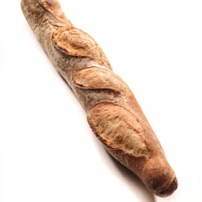 Baguette de campagne (levain naturel) dans Pains, Pains de campagne, Baguettes à la boulangerie pâtisserie La Talemelerie