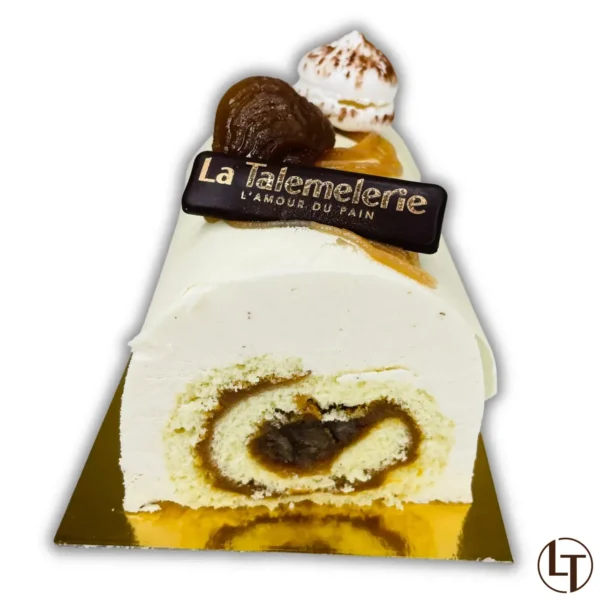 Bûche Marrons, La Talemelerie - Photo N°1