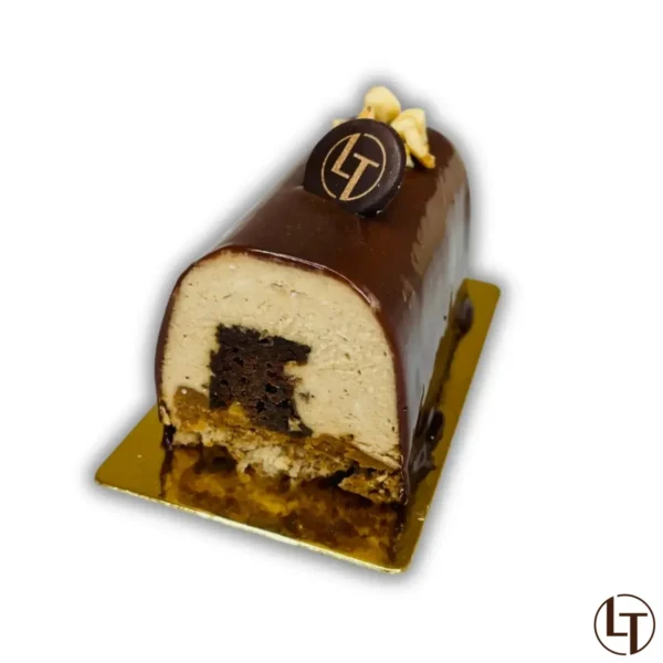 Buchette chocolat noisettes, La Talemelerie - Photo N°1