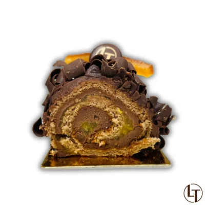 Buchette chocolat & orange dans Fêtes et événements, Fêtes de Noël à la boulangerie pâtisserie La Talemelerie