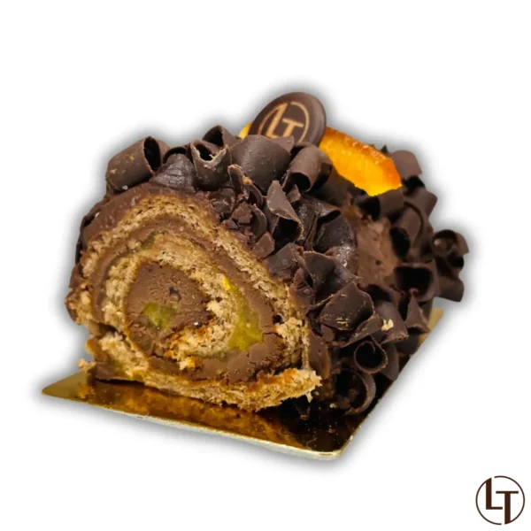 Buchette chocolat & orange, La Talemelerie - Photo N°1