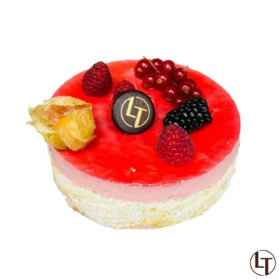 Charlotte aux framboise 6 personnes dans Pâtisseries, Entremets à partager à la boulangerie pâtisserie La Talemelerie