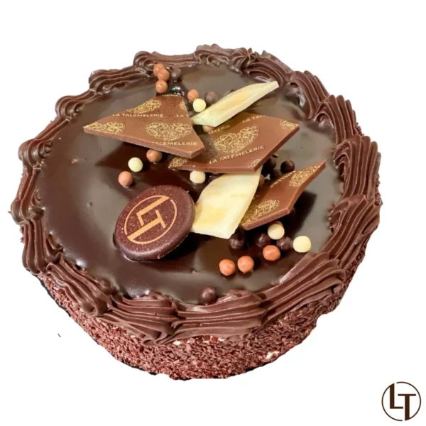 Entremet aux 3 chocolats 8/10 pers., La Talemelerie - Photo N°3