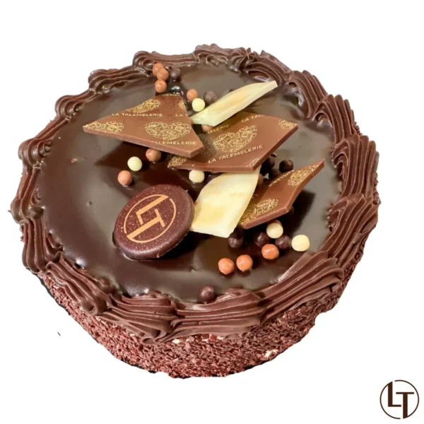 Entremet aux 3 chocolats 6 personnes, La Talemelerie - Photo N°3