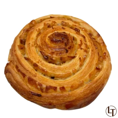 Escargot caramel & noisettes dans Viennoiseries, Nos spécialités à la boulangerie pâtisserie La Talemelerie