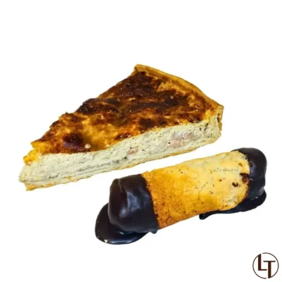 Formule part salée & dessert dans Snacking, Offres & Menus, Menus snacking à la boulangerie pâtisserie La Talemelerie