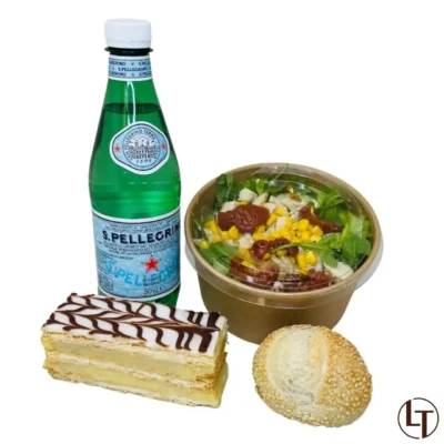 Formule salade dessert & boisson dans Snacking, Offres & Menus, Menus snacking à la boulangerie pâtisserie La Talemelerie
