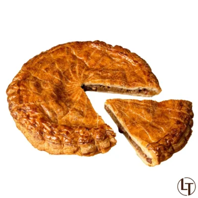 Galette poires & chocolat 4/6 personnes dans Fêtes et événements, Épiphanie à la boulangerie pâtisserie La Talemelerie