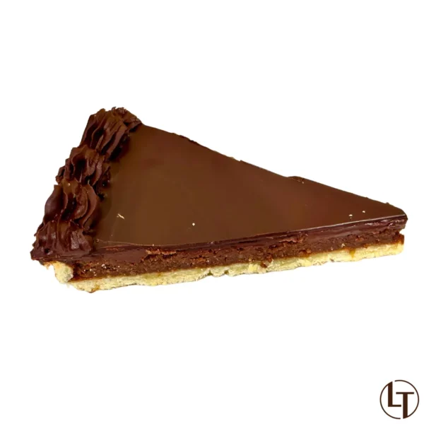 Part de tarte au chocolat, La Talemelerie - Photo N°1