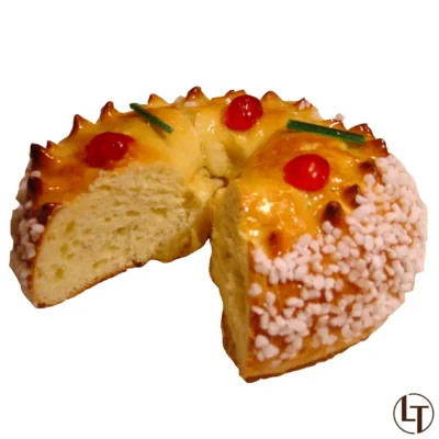 Petite brioche décorée  dans Viennoiseries, Nos brioches, Épiphanie à la boulangerie pâtisserie La Talemelerie