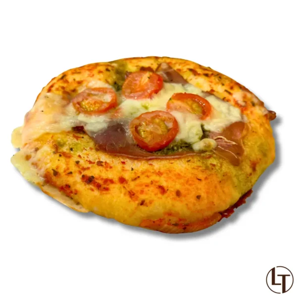 Pizza tomates cerises, pesto et jambon, La Talemelerie - Photo N°1