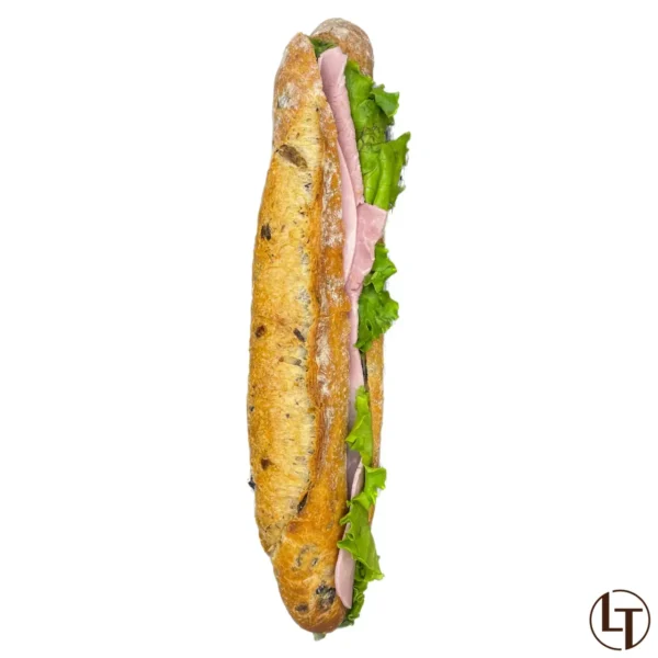 Sandwich au Jambon & salade, La Talemelerie - Photo N°2