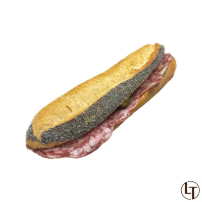 Sandwich Rosette & cornichons dans Snacking, Sandwichs à la boulangerie pâtisserie La Talemelerie