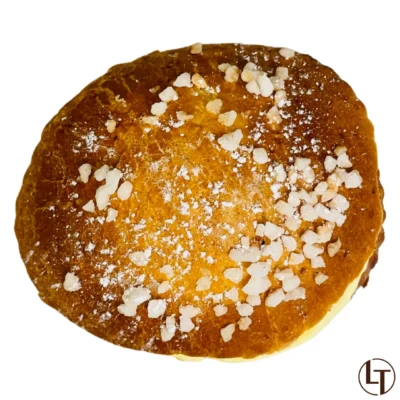 Tropézienne nature dans Pâtisseries, Pâtisseries individuelles à la boulangerie pâtisserie La Talemelerie